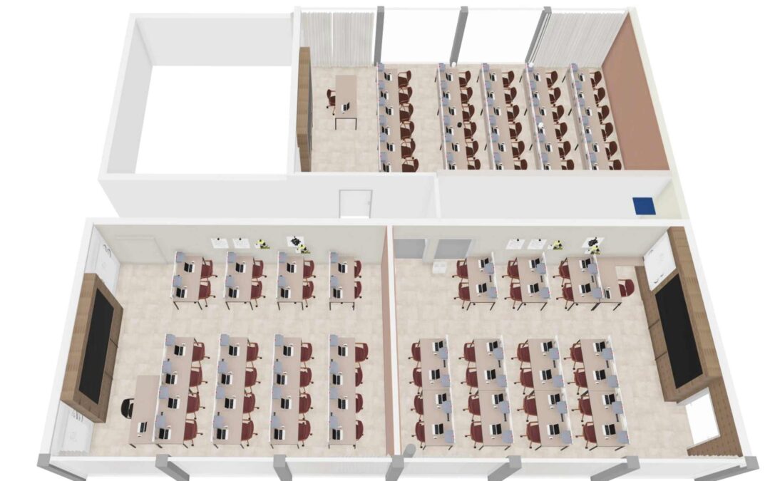 Hörsaalplanung: Zentrales Fachplanungsthema im Projekt