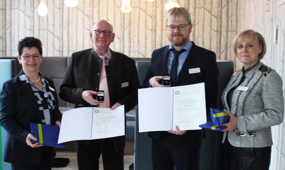 Ehrungen unserer Dozenten Christian Thörmer und Ekkehard Giehl